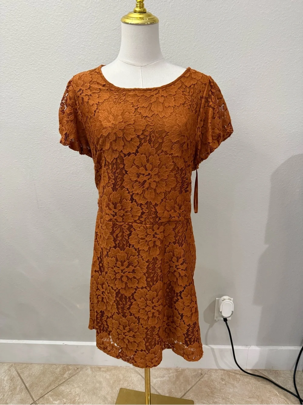 free people hailee lace mini dress Free People Hailee Lace Mini Dress Sz L bartweetjens.be